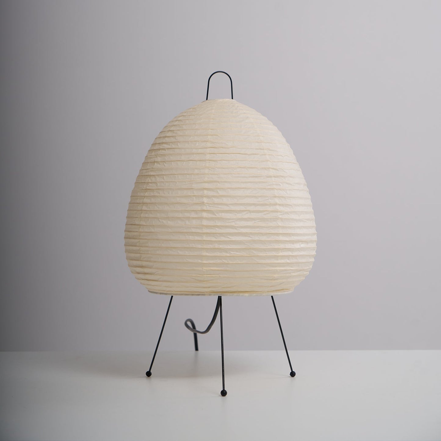Table Lamp | Paper Shade Sculptural Table Light | Ridorn