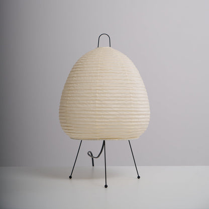 Table Lamp | Paper Shade Sculptural Table Light | Ridorn