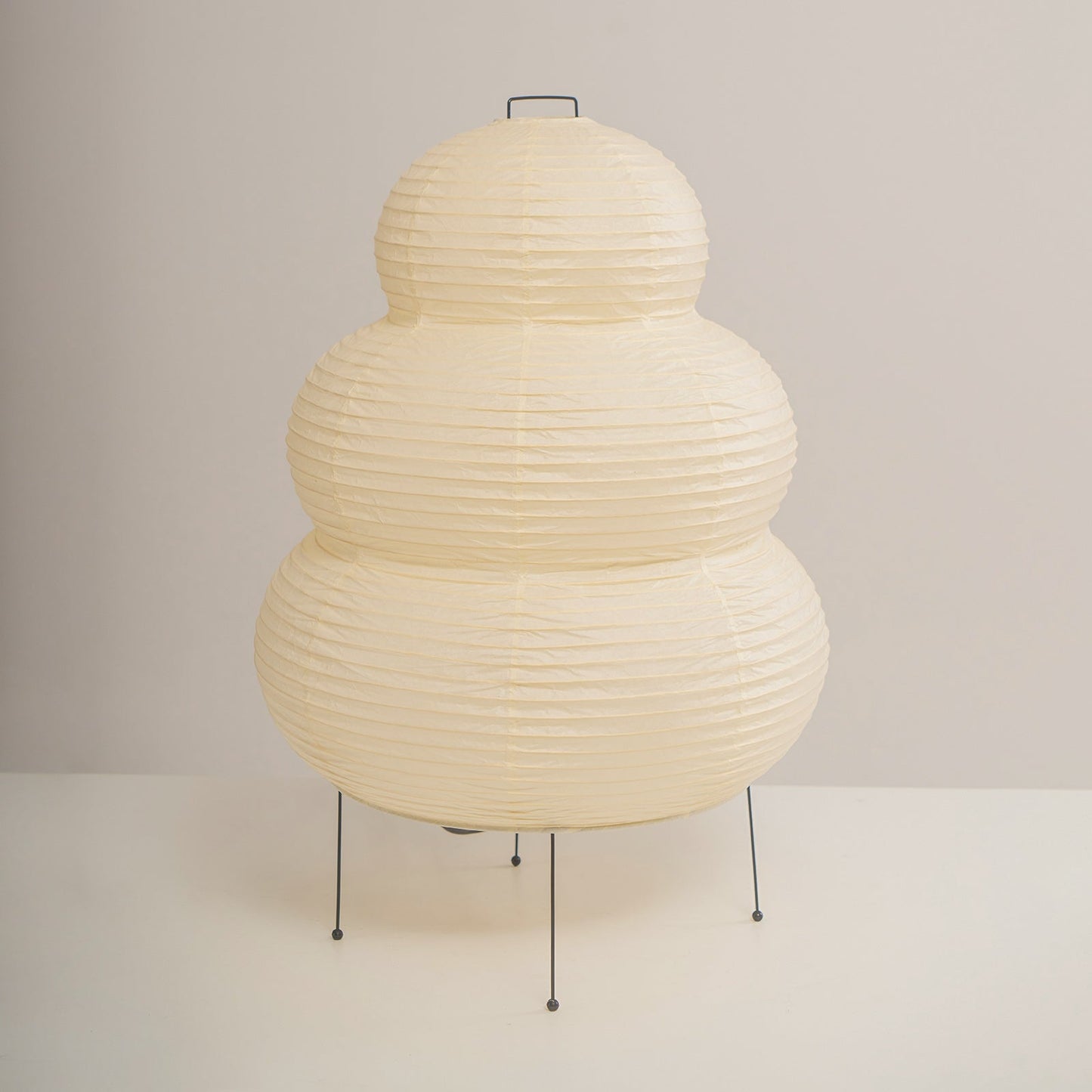 Table Lamp | Paper Shade Sculptural Table Light | Ridorn