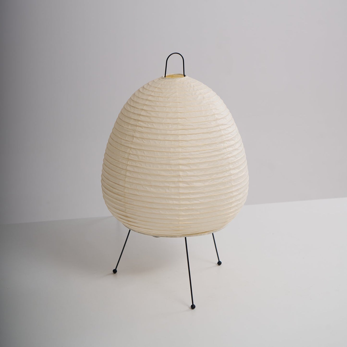 Table Lamp | Paper Shade Sculptural Table Light | Ridorn