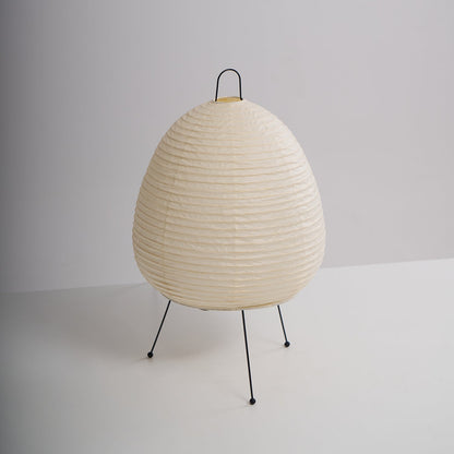 Table Lamp | Paper Shade Sculptural Table Light | Ridorn