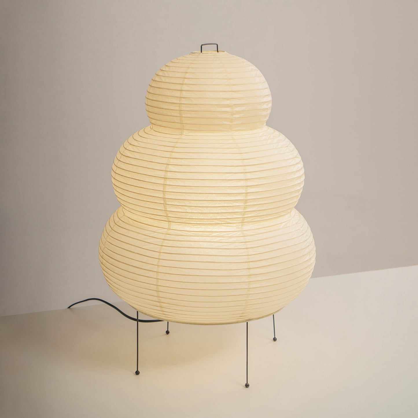 Table Lamp | Paper Shade Sculptural Table Light | Ridorn