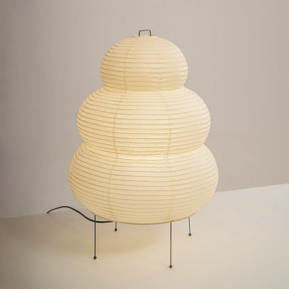 Table Lamp | Paper Shade Sculptural Table Light | Ridorn