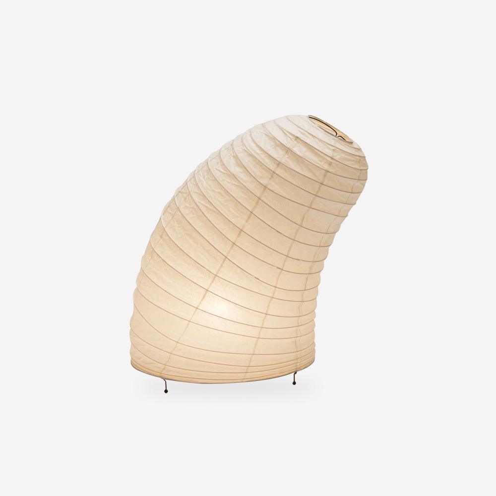Table Lamp | Paper Shade Sculptural Table Light | Ridorn