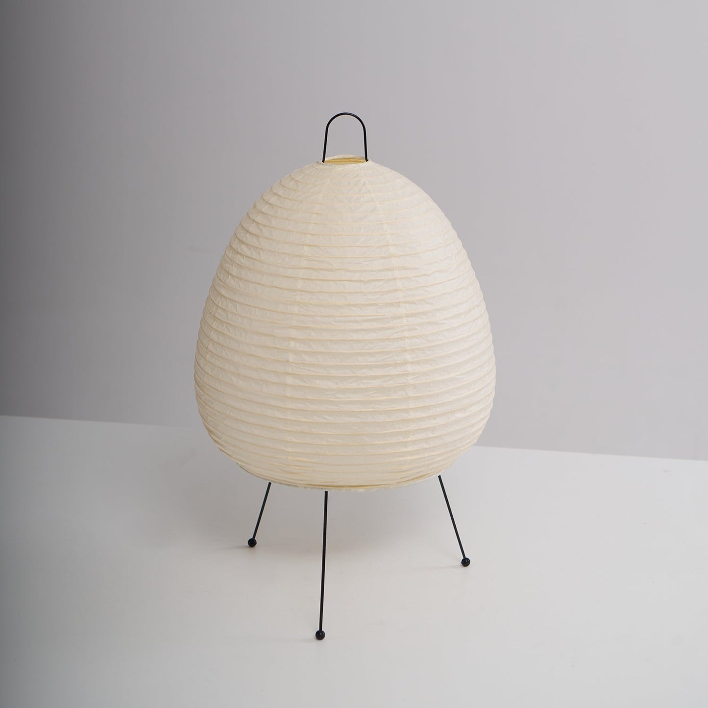Table Lamp | Paper Shade Sculptural Table Light | Ridorn