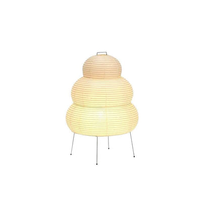 Table Lamp | Paper Shade Sculptural Table Light | Ridorn