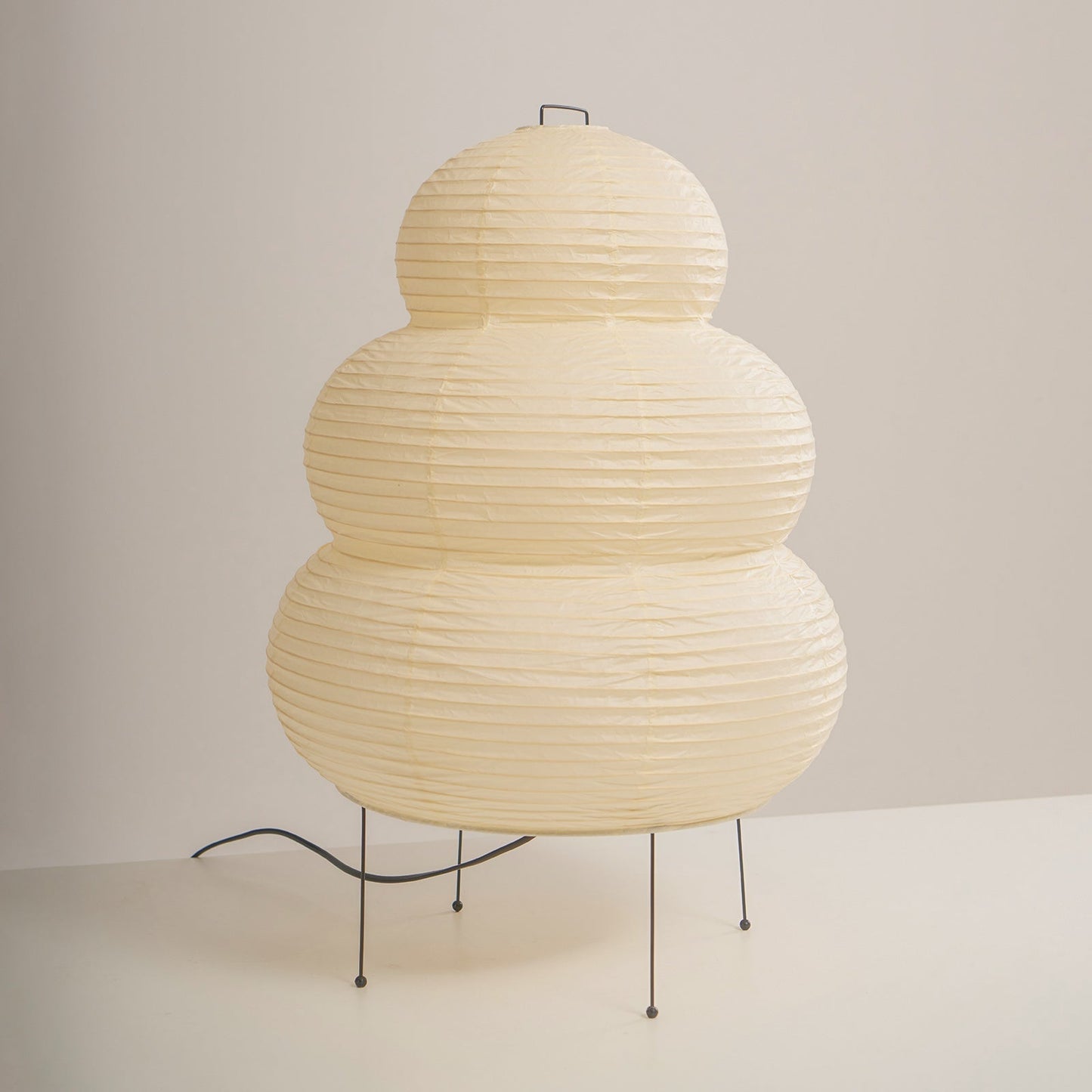 Table Lamp | Paper Shade Sculptural Table Light | Ridorn