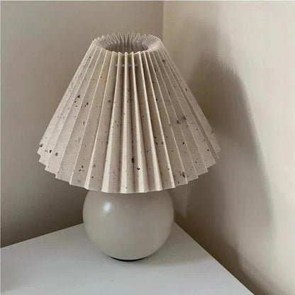 Table Lamp | Pleated Shade | Ridorn
