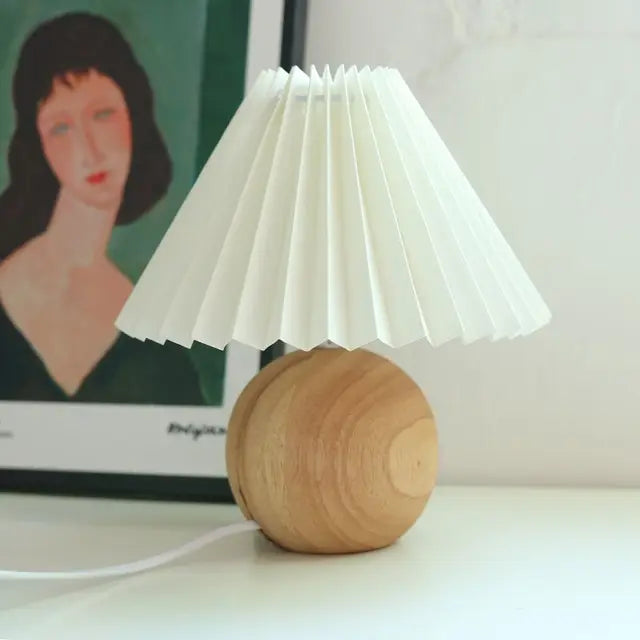 Table Lamp | Pleated Shade | Ridorn