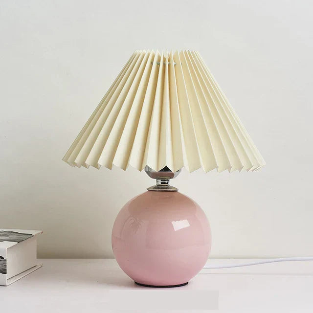 Table Lamp | Pleated Shade | Ridorn