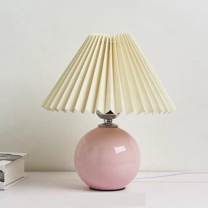 Table Lamp | Pleated Shade | Ridorn