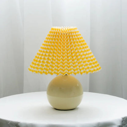 Table Lamp | Pleated Shade | Ridorn