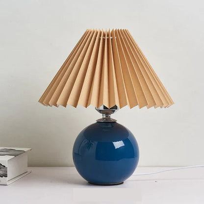 Table Lamp | Pleated Shade | Ridorn
