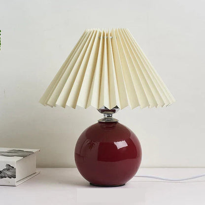 Table Lamp | Pleated Shade | Ridorn