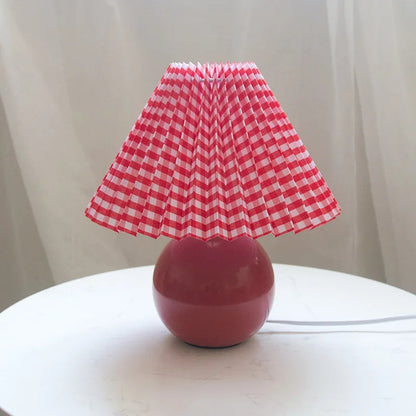 Table Lamp | Pleated Shade | Ridorn