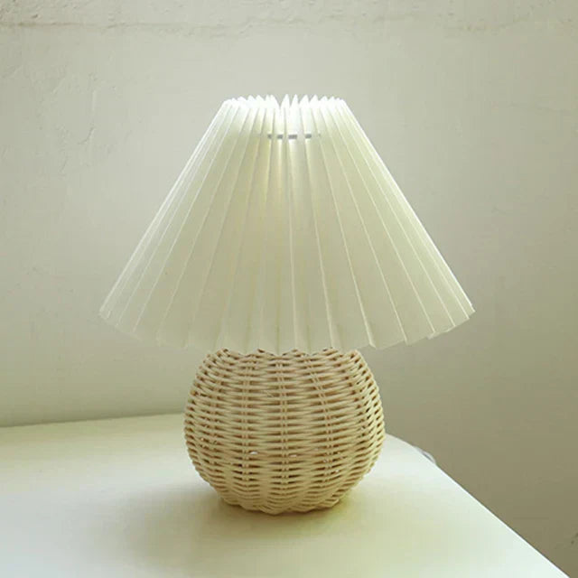 Table Lamp | Pleated Shade | Ridorn