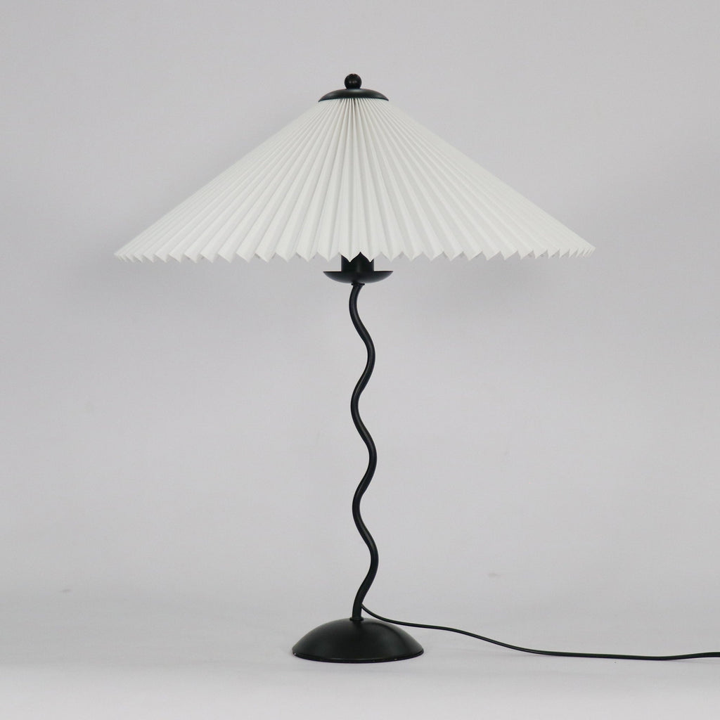 Table Lamp | Pleated Shade | Ridorn-Table lamp-Ridorn
