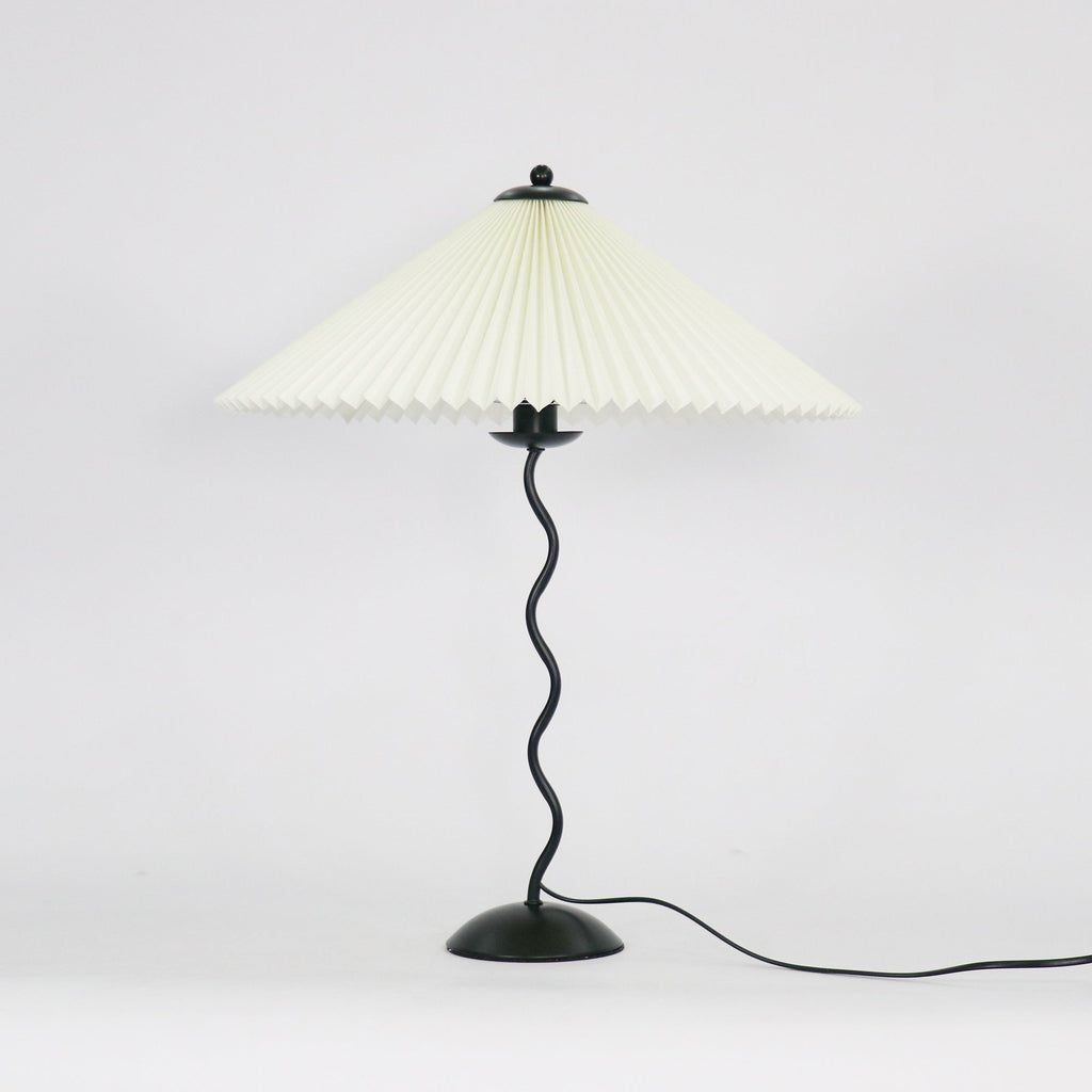 Table Lamp | Pleated Shade | Ridorn-Table lamp-Ridorn