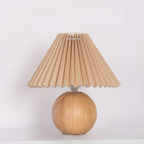 Table Lamp | Pleated Shade | Ridorn-Table Lamps-Ridorn