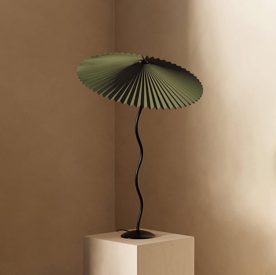 Table Lamp | Pleated Shade | Ridorn