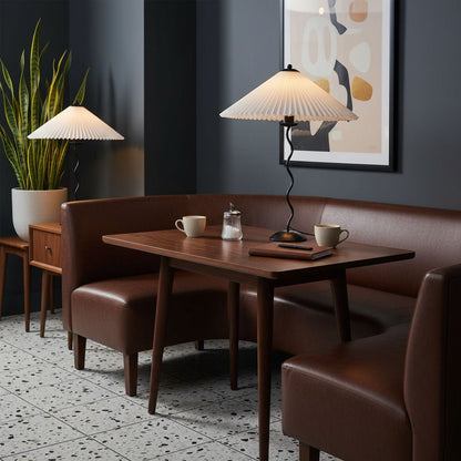 Table Lamp | Pleated Shade | Ridorn