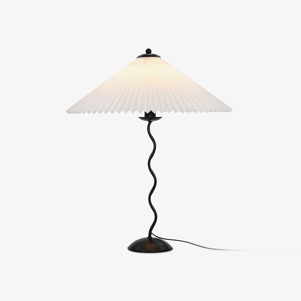 Table Lamp | Pleated Shade | Ridorn