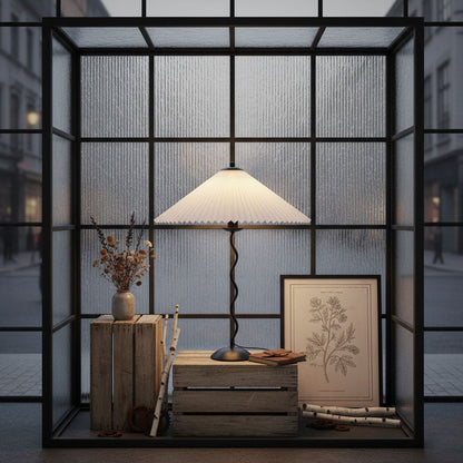 Table Lamp | Pleated Shade | Ridorn