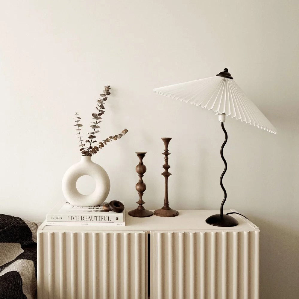 Table Lamp | Pleated Shade | Ridorn