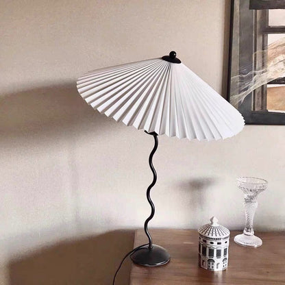 Table Lamp | Pleated Shade | Ridorn