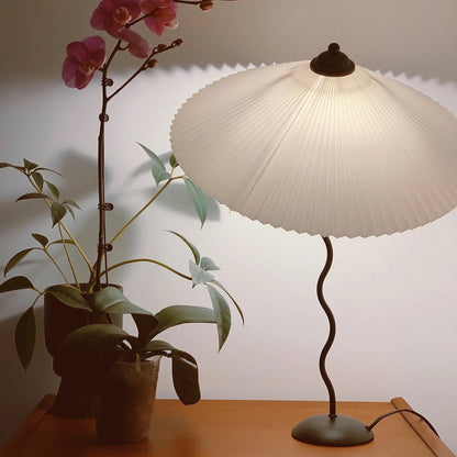 Table Lamp | Pleated Shade | Ridorn