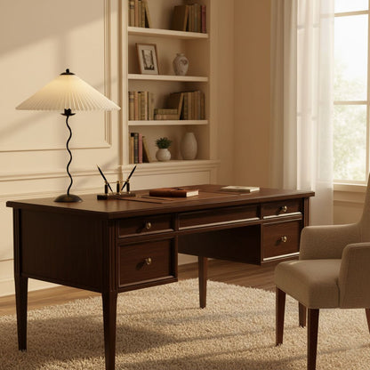Table Lamp | Pleated Shade | Ridorn