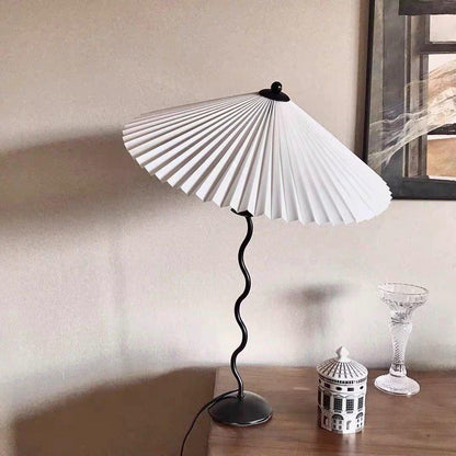 Table Lamp | Pleated Shade | Ridorn