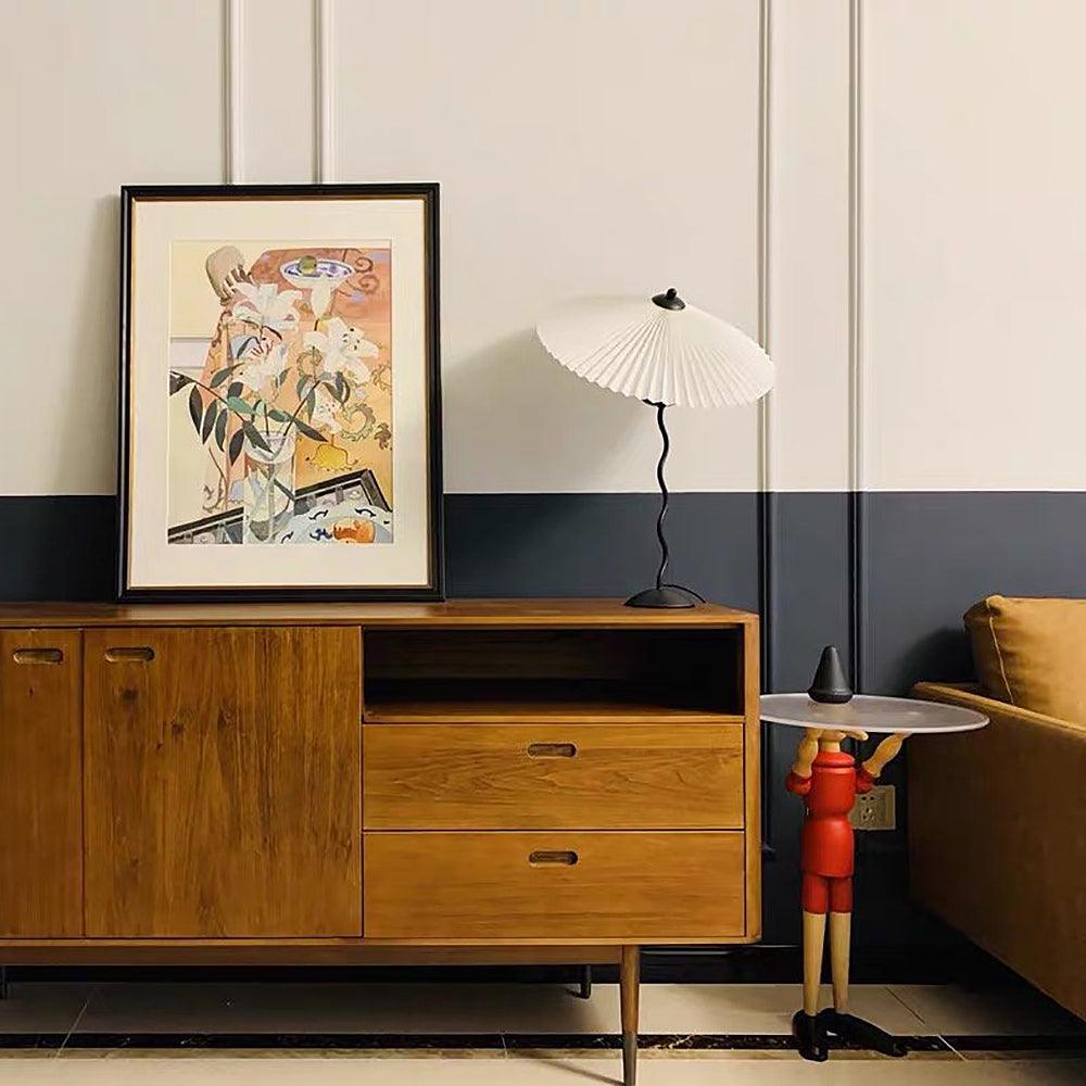 Table Lamp | Pleated Shade | Ridorn