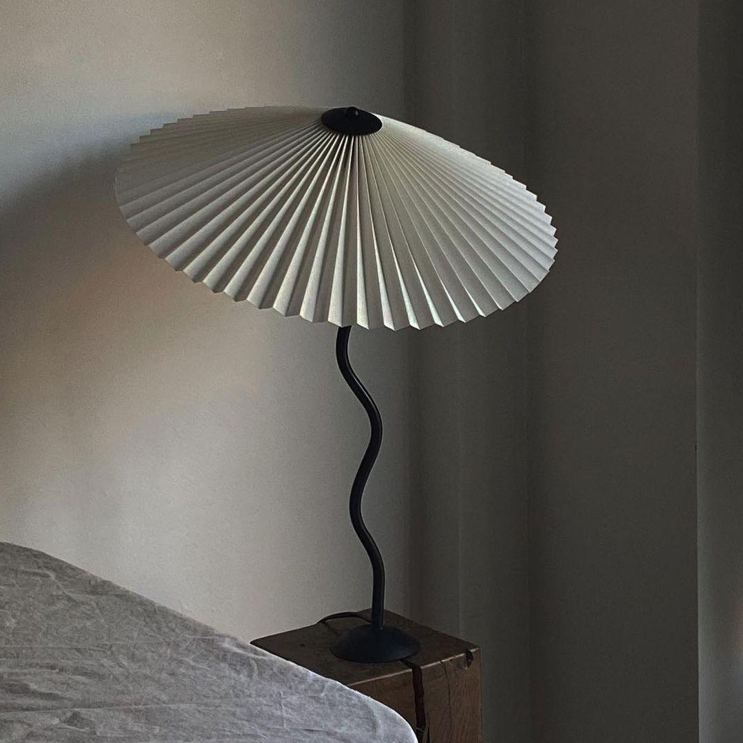 Table Lamp | Pleated Shade | Ridorn