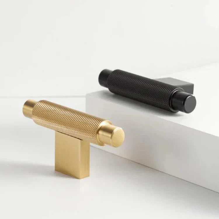 Tateisse Knurled Cabinet Knobs-handles and knobs-Ridorn