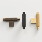Tateisse Knurled Cabinet Knobs-handles and knobs-Ridorn
