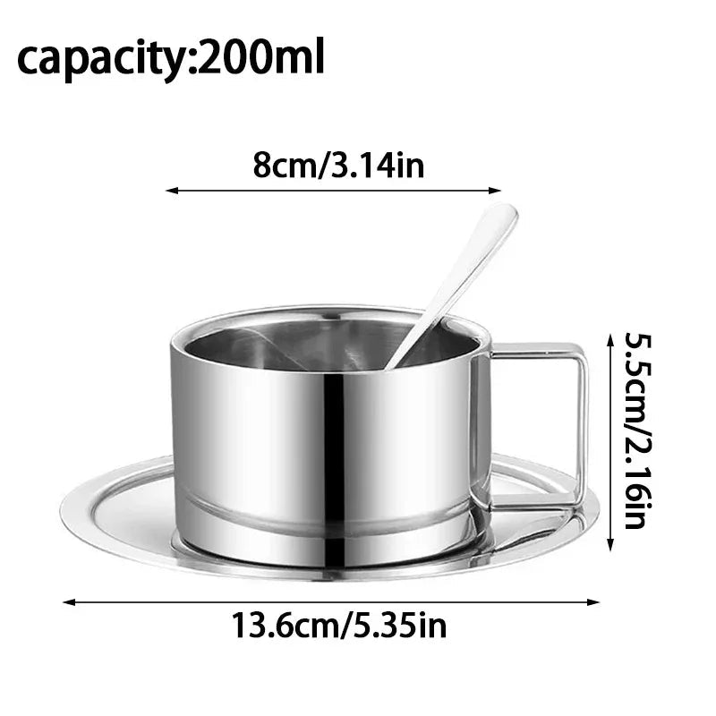 Thoron Steel Coffee Cup-Cups-Ridorn