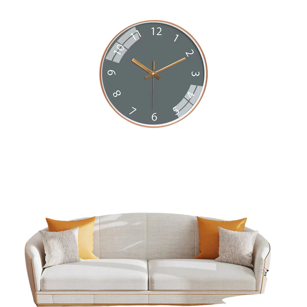 Sleek Minimalist Decorative Wall Clock for Modern Spaces | Ridorn