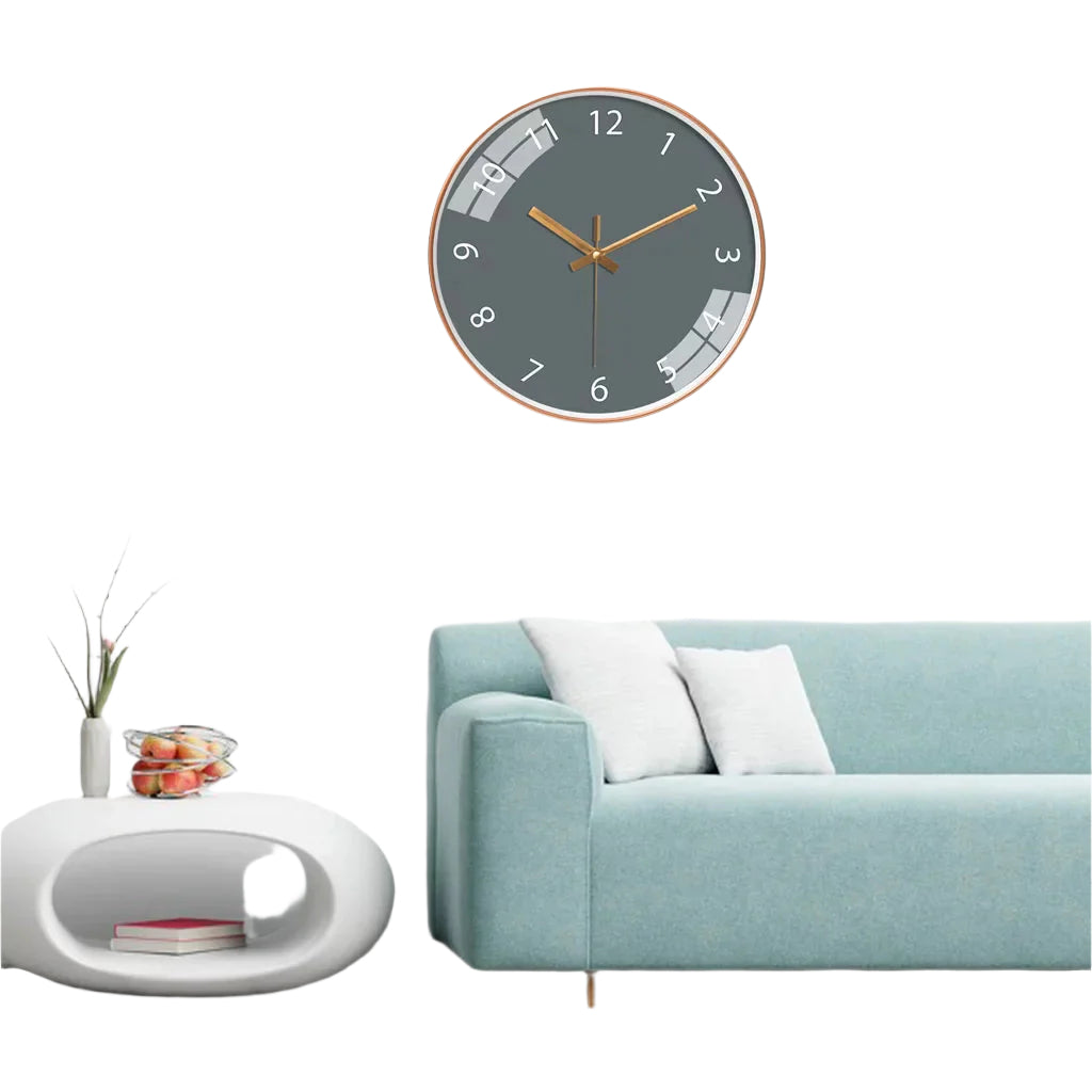Sleek Minimalist Decorative Wall Clock for Modern Spaces | Ridorn