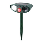 Ultrasonic Deer Repeller 4-Pack, Solar Powered Outdoor Animal Deterrent for Garden-Ridorn