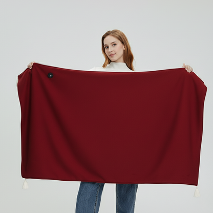 USB Electric Blanket with 3 Heat Settings & Shoulder Wrap | Ridorn