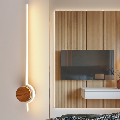 Vanity Wall Lamp | Nordic Linear Indoor Light for Bedroom or Bathroom | Ridorn
