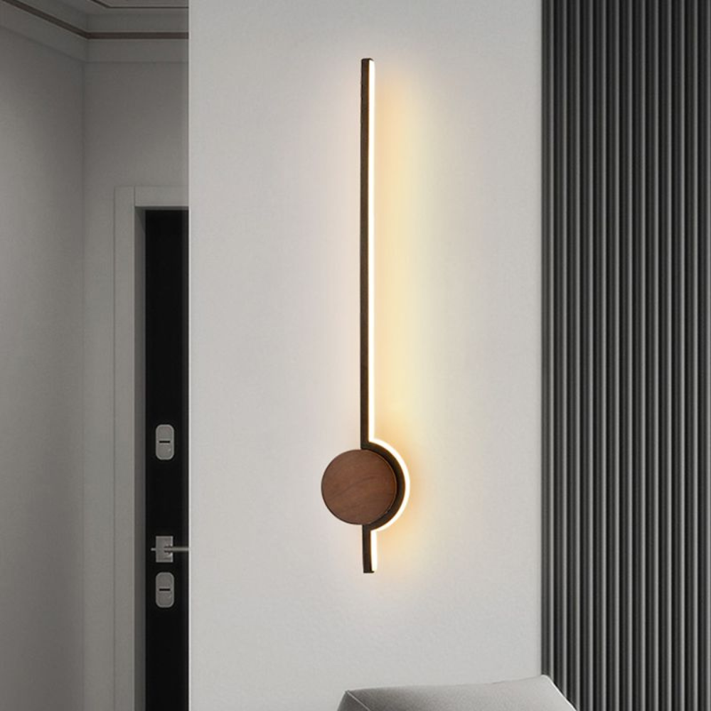 Vanity Wall Lamp | Nordic Linear Indoor Light for Bedroom or Bathroom | Ridorn