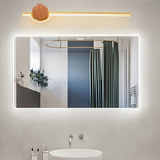 Vanity Wall Lamp | Nordic Linear Indoor Light for Bedroom or Bathroom | Ridorn