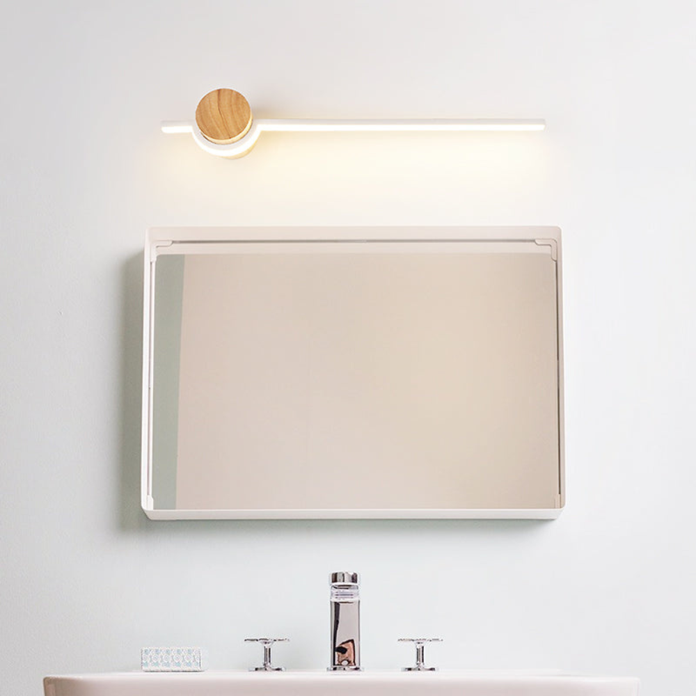 Vanity Wall Lamp | Nordic Linear Indoor Light for Bedroom or Bathroom | Ridorn