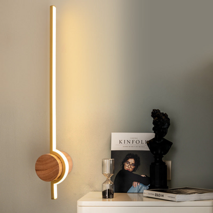 Vanity Wall Lamp | Nordic Linear Indoor Light for Bedroom or Bathroom | Ridorn
