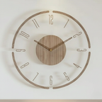 Vellaro Clock | Elegant Silent Quartz Wall Clock for | Ridorn-Wall Clocks-Ridorn