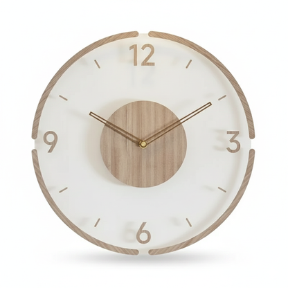 Vellaro Clock | Elegant Silent Quartz Wall Clock for | Ridorn