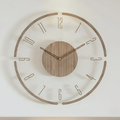 Vellaro Clock | Elegant Silent Quartz Wall Clock for | Ridorn