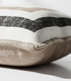 Vertical Striped Upholstery Fabric with Soft Textured | Ridorn-Pillow-Ridorn